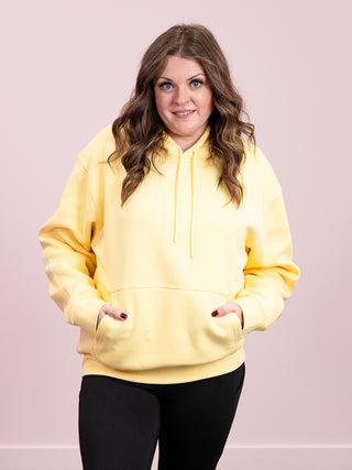 *NEW* Mainline Drop Shoulder Hoodie | Yellow Glow