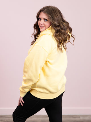 *NEW* Mainline Drop Shoulder Hoodie | Yellow Glow