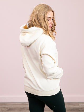 *NEW* Cozy Rebel Essential Hoodie | Cream