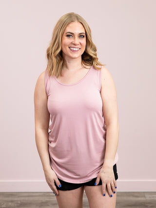 *NEW* Amelia Tank | Very Rose