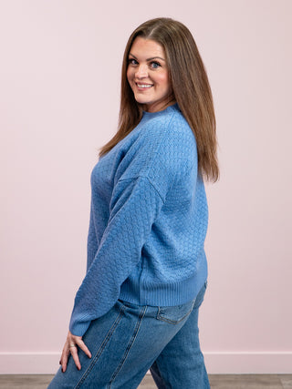 *NEW* Gianna Pullover Sweater | Blue
