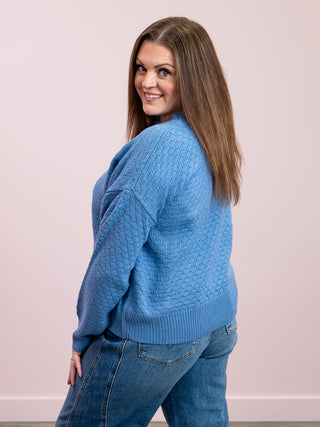 *NEW* Gianna Pullover Sweater | Blue