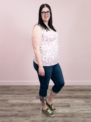 *RESTOCK* Ava Tank | Pretty In Pink Floral