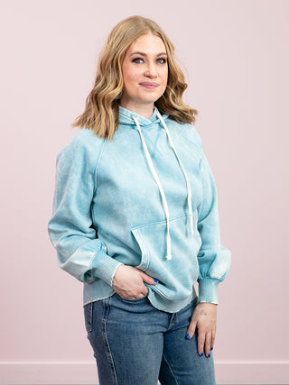 *SUNDAY STEAL* I'll Be There For You Hoodie | Dusty Teal