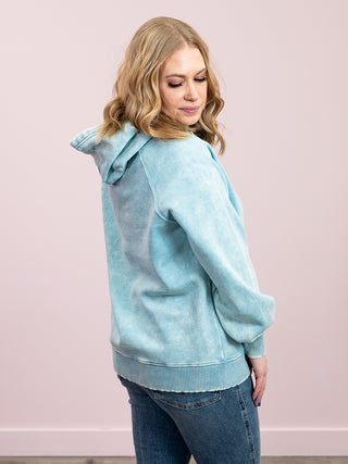 *SUNDAY STEAL* I'll Be There For You Hoodie | Dusty Teal