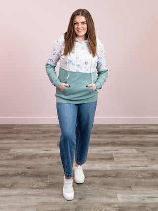 *NEW* Hailey Pullover Hoodie | Spring Meadows and Sage