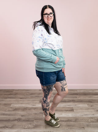*NEW* Hailey Pullover Hoodie | Spring Meadows and Sage