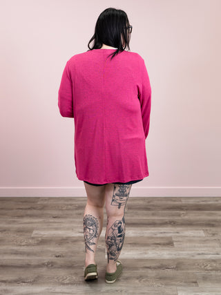 Cori Cardigan | Hot pink