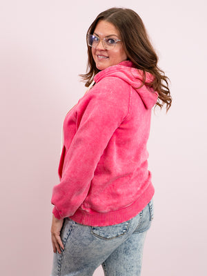 I'll Be There For You Hoodie | Fuchsia