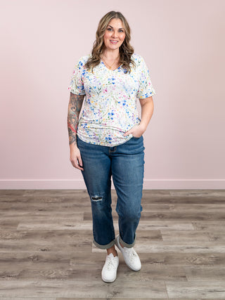 *WAREHOUSE FIND* Sophie Tee | Cottage Floral (2XL, 3XL)