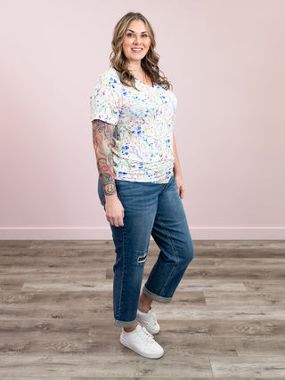*WAREHOUSE FIND* Sophie Tee | Cottage Floral (2XL, 3XL)