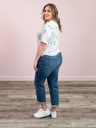 *WAREHOUSE FIND* Sophie Tee | Cottage Floral (2XL, 3XL)