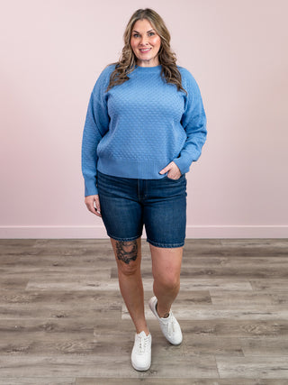 *NEW* Gianna Pullover Sweater | Blue