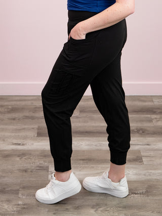 Vitality Jogger With Pockets | Black