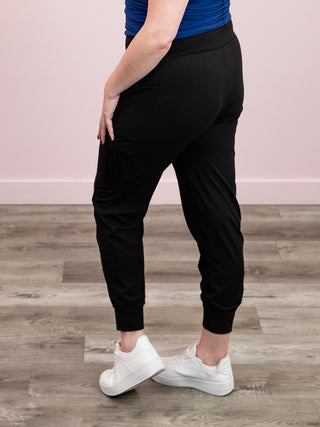 Vitality Jogger With Pockets | Black