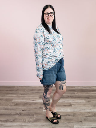 Blair Long Sleeve Top | Ditsy Blush Floral