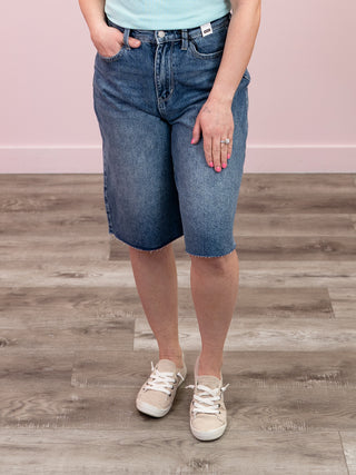 *NEW* Judy Blue | High Rise Rigid Magic Jort | Alder