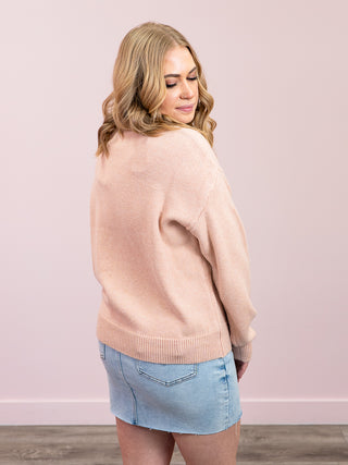 *NEW* Claws Out Cozy Sweater | Pink