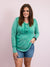 *NEW* Petra Washed Long Sleeve Top | Kelly Green