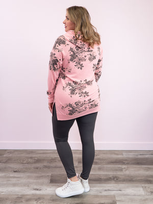 Ampersand | Side Slit Hoodie | Smell The Roses