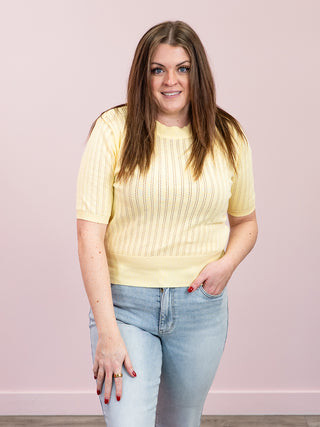 Santa Barbara Sweater | Yellow