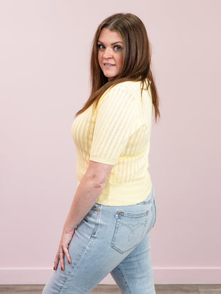 Santa Barbara Sweater | Yellow