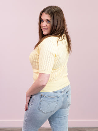 Santa Barbara Sweater | Yellow