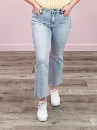 *NEW* Judy Blue | Mid Rise Kick Flare Jean | Kyler
