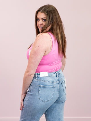*NEW* Margo Seamless Tank Top | Candy Pink
