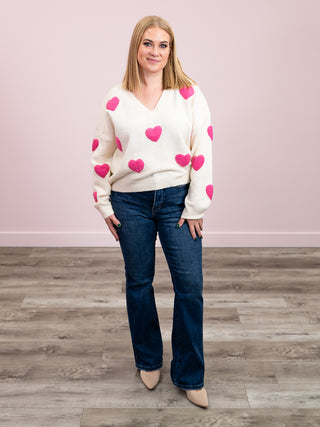 *NEW* Pink Martini | Espera Sweater | White