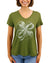 *NEW* Grace & Lace | VIP Favorite Perfect V-Neck Graphic Tee | Four Leaf Clover