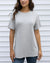 *NEW* Grace & Lace | Girlfriend Fit Tee | Light Heathered Grey