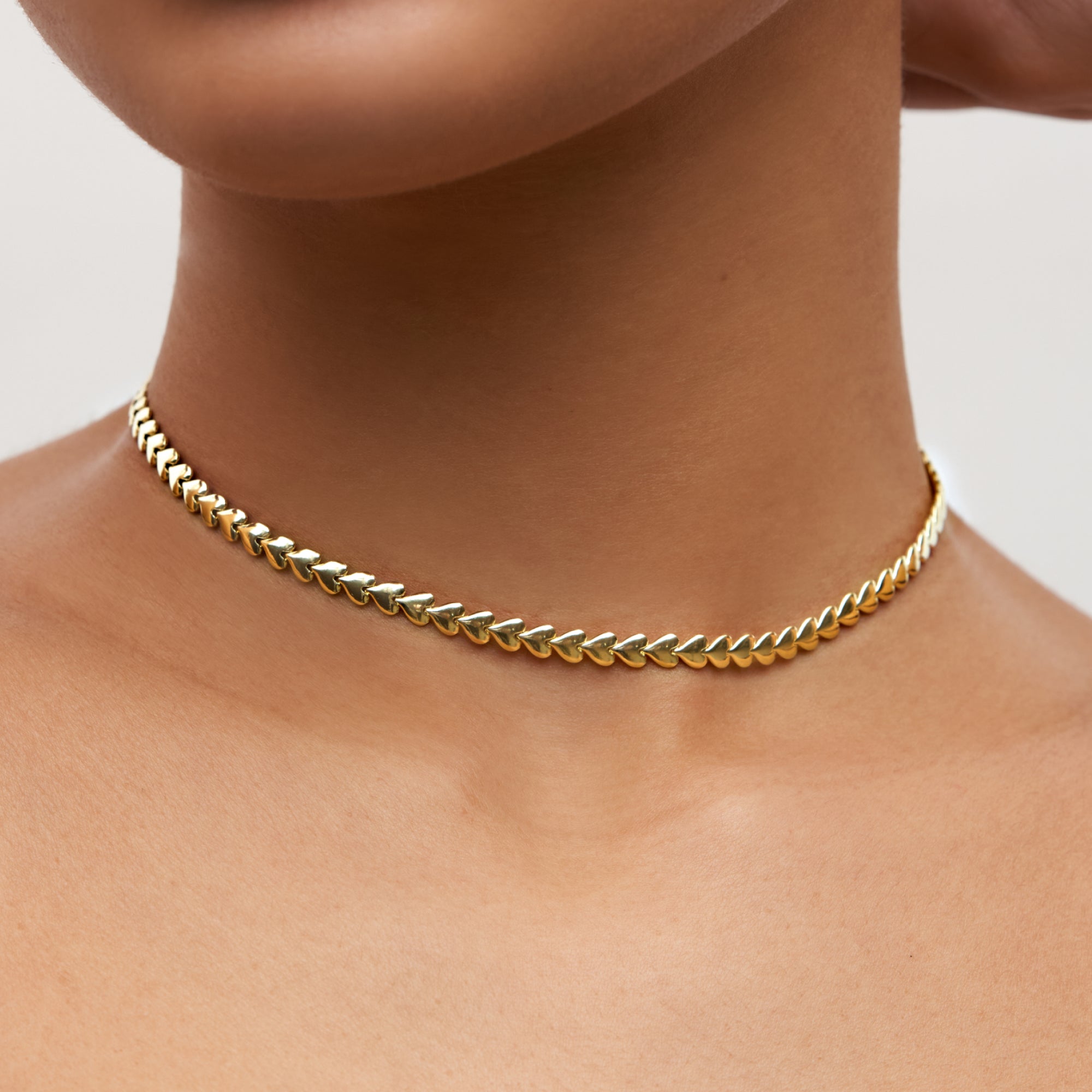 Hillberg & Berk | Heart String Chain Necklace