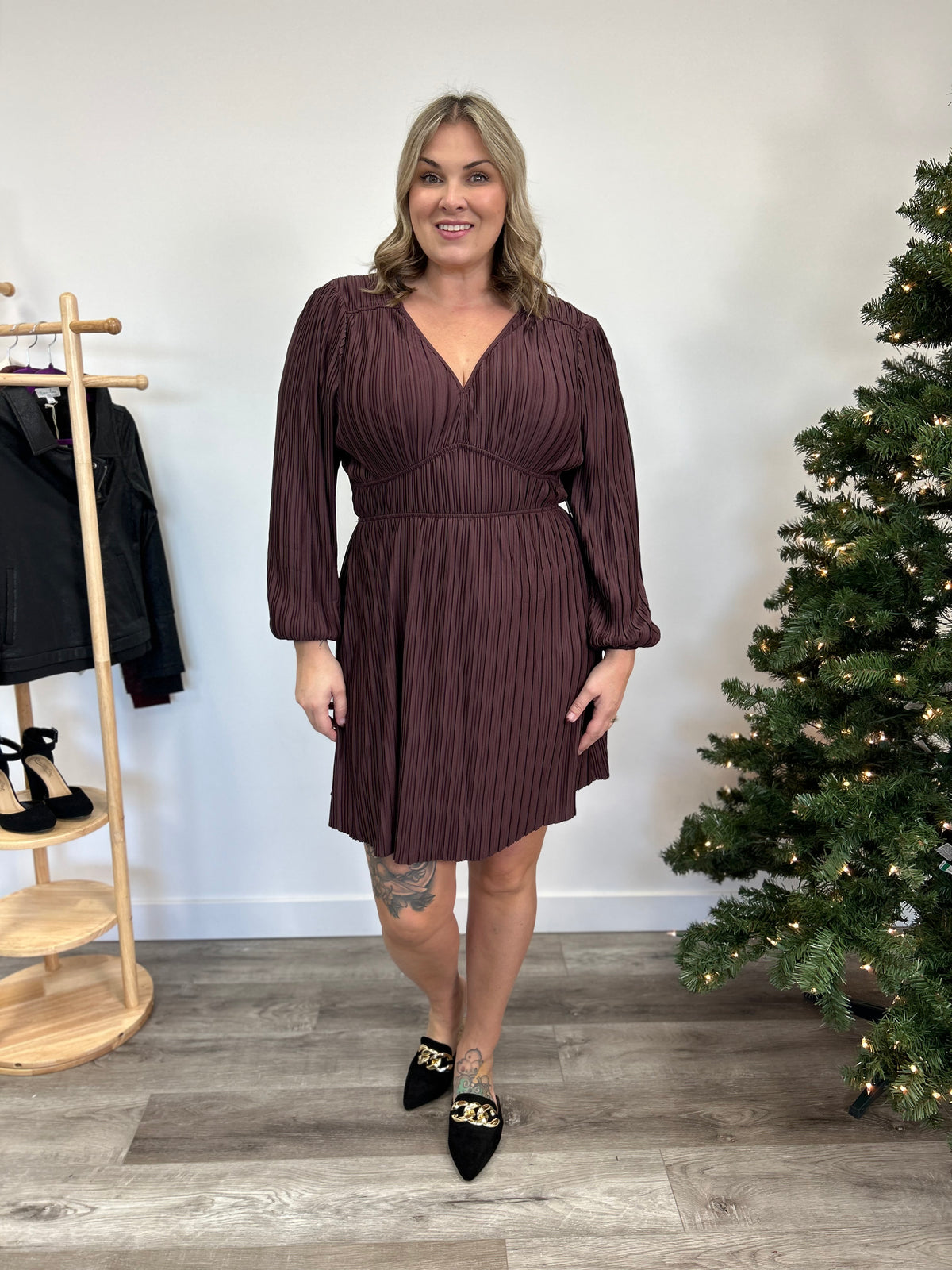 Chrystal sweater shop dress