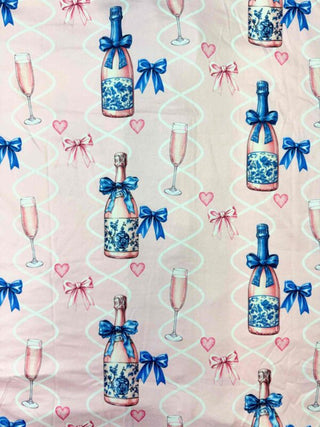 PREORDER Shirley Pajama Set | Button Down & Pants | Champagne - shipping early November