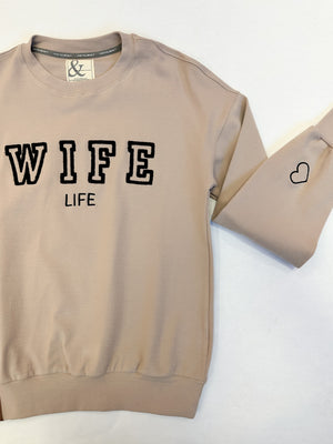 Ampersand | University Pullover | Wife Life