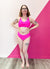 Bask In The Sun | Mid-Rise Bikini BOTTOM | Pink