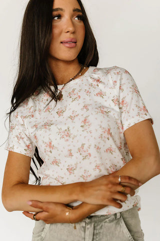 *NEW* Ampersand | Lulu Tee | Pink Floral