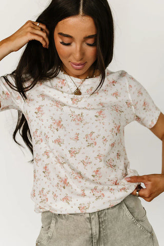 *NEW* Ampersand | Lulu Tee | Pink Floral
