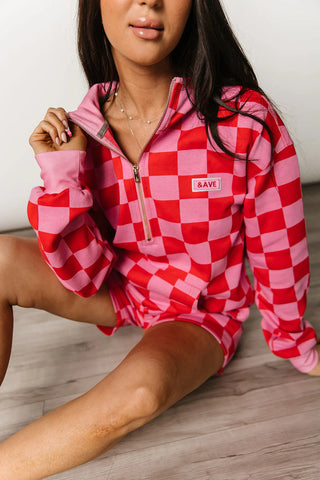 Ampersand | Halfzip Sweatshirt | Love Language