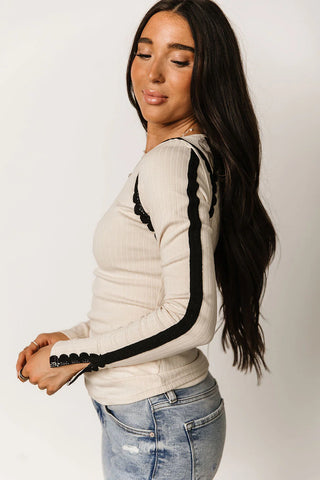 *NEW* Ampersand | Laced In Love Long Sleeve | Cream