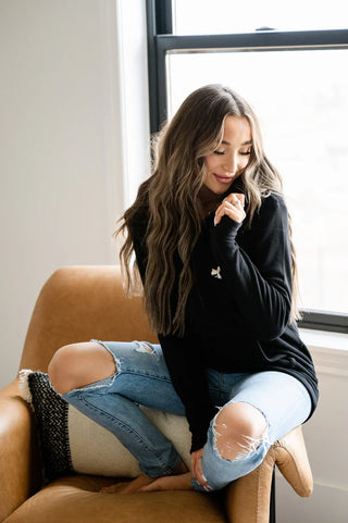 *NEW* Ampersand | Halfzip Sweatshirt | Cozy Cutie | New Moon