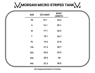 *NEW* Morgan Micro Striped Tank | Orchid