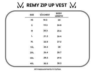 *NEW* Remy Zip Up Vest | Dark Camo
