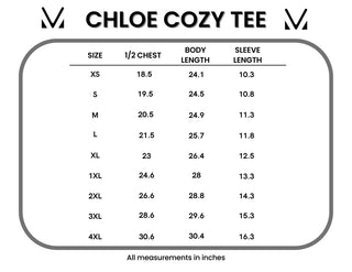 *NEW* Chloe Cozy Tee | Micro Pink Floral