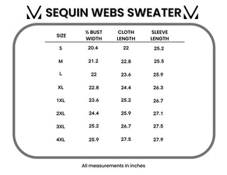 *NEW* Sequin Sweater | Webs