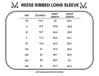 *NEW* Reese Ribbed Long Sleeve | Black