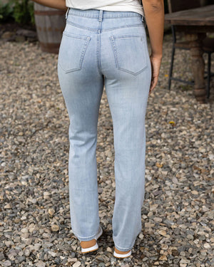 Grace & Lace | Mel's Fave Full Length Jeans | Distressed Light Mid Wash