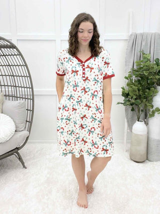 *NEW* Shirley Sleepshirt | Candy Bow