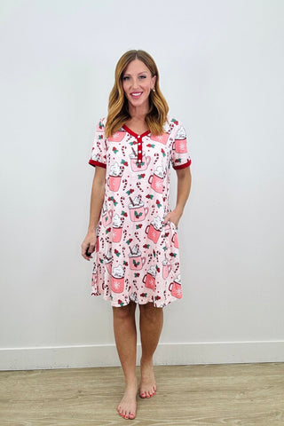 PREORDER Shirley Sleepshirt | Hot Cocoa - shipping late November